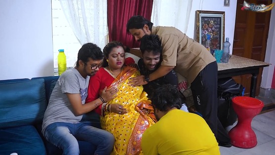 Desi Bhabhi Hardcore Gangbang 2025 GoddesMahi Short Film